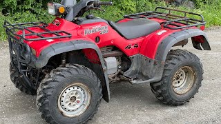 Honda foreman 400 test drive and review [upl. by Ocinom]