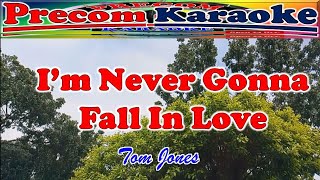 Im Never Gonna Fall In Love Again Karaoke Song [upl. by Esinert]