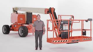 Tour the JLG® 800AJ Articulating Boom Lift [upl. by Zilef548]