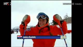 Janica Kostelić zlato kombinacija Zimske Olimpijske Igre Salt Lake City 2002 [upl. by Patsy]