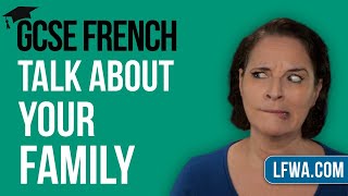 GCSE French Speaking My Family [upl. by Barraza404]