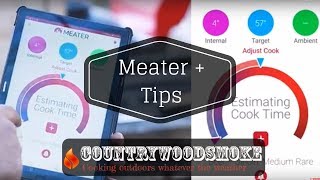 Meater  Tips how to use this Bluetooth Thermometer [upl. by Eigroeg546]