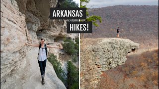 Hiking in NW Arkansas Centerpoint to Goat Trail Buffalo National River  Whitaker Point Trail [upl. by Down726]