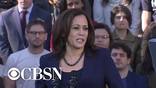 Kamala Harris launches 2020 campaign with Oakland rally [upl. by Yednarb]