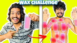 FULL BODY WAX CHALLENGE 🤩  PART 2 [upl. by Tearle]