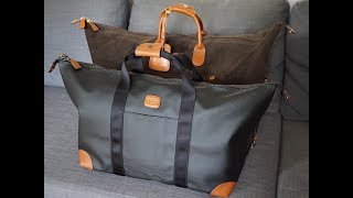 The Best Affordable Iconic Weekend Bag BRICS Small Alba CarryOn Holdall amp LIFE 22 Inch Comparison [upl. by Dominus]