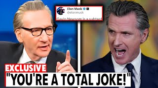 Bill Maher Takes Down Gavin Newsom in Heated Debate—Audience Left Stunned [upl. by Enayr]