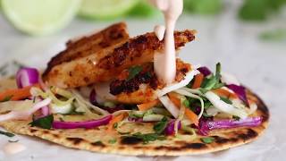 Healthy Cod Fish Taco Recipe [upl. by Cl850]