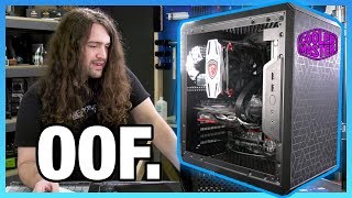 Cooler Master Q500L Case Review We Tried to Make It Good [upl. by Zaneski]