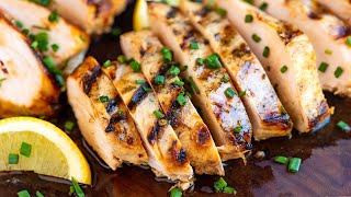 Perfect Juicy Grilled Chicken Recipe [upl. by Godwin631]