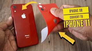 iPhone X R Convert to iPhone 11 Best Back Cover for iPhone X  XS  XR  XS Max [upl. by Cathrin977]