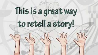 5 Finger Retell The Simple Technique Your Child Will Love to Do When They Retell a Story [upl. by Paolina]