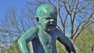 Vigeland Sculpture Park in Oslo Norway [upl. by Varney]