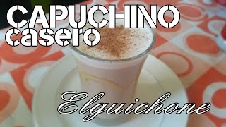 CAPUCHINO CASERO FACIL Y RIQUISIMO [upl. by Davin]