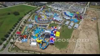 Typhoon Texas Water Park  Now Open  Aerial 4K UHD [upl. by O'Gowan]