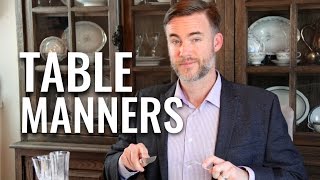 Table Manners 101 Basic Dining Etiquette [upl. by Dupre]