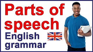 Parts of speech with examples  English grammar [upl. by Ime]