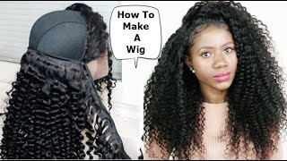 HOW TO MAKE A WIG FOR BEGINNERS FRIENDLY [upl. by Eelimaj]