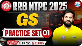 RRB NTPC GS Classes 2025  RRB NTPC GS Practice Set 01  GS for RRB NTPC  GS By Naveen Sir [upl. by Ariait781]