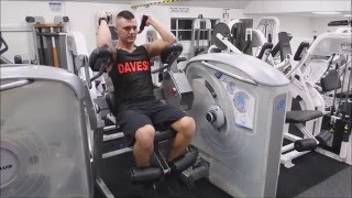 Nautilus ONE® line ABDOMINAL CRUNCH at Daves Gym [upl. by Dincolo]