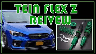 One year Review Tein Flex Z Coilover on 2019 WRX [upl. by Ozner]