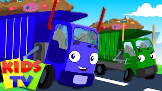 Wheels On The Garbage Truck  Nursery Rhymes For Kids [upl. by Olfe870]