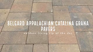 Belgard Appalachian Catalina Grana Pavers  Outdoor Living Tip of the Day [upl. by Nyrual]