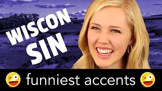 AMERICAS FUNNIEST ACCENTS  Wisconsin  Try Not To Laugh [upl. by Dyer]