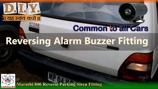 Reversing Alarm Buzzer installation at home [upl. by Drescher]