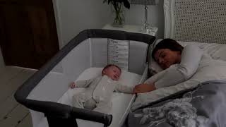 Bedside Bassinet HowTo Video [upl. by Odnamla76]