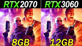 RTX 2070 Vs RTX 3060  1080p and 1440p Gaming Benchmarks [upl. by Bancroft326]