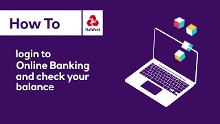 How to log in to Online Banking and check your balance  NatWest [upl. by Lohse]