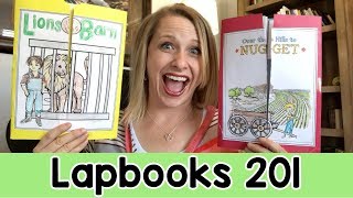 Lapbook Tutorial  How to make a Lapbook Unit  Minibooks [upl. by Rika]