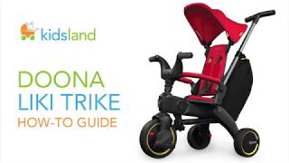 DOONA Liki Trike  StepByStep HowTo Guide by Kidsland [upl. by Eivad]