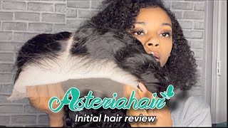 Asteria Hair Water Wave  Initial Hair reviewUnboxing [upl. by Reinhold]