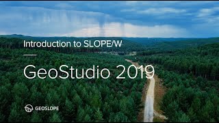 GeoStudio 2019 SLOPEW Tutorial [upl. by Ardnekat301]