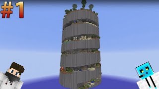 Minecraft Parkur Haritası  Parkour Spiral Bölüm 1 [upl. by Wren564]