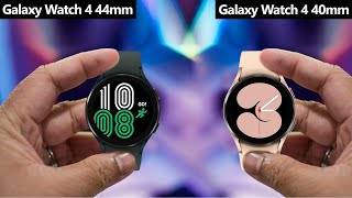 Galaxy Watch 4 44mm Vs Galaxy Watch 4 40mm  What is the difference [upl. by Nahtnamas]