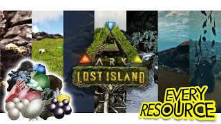 The BEST Resource Locations on Lost Island [upl. by Ginsberg]