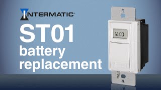 ST01 Programmable Timer Battery Replacement [upl. by Gnoix421]