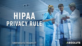 HIPAA Privacy Rule  Cybersecurity Insights 1 [upl. by Caterina]