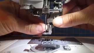 How to change foot to Embroider Brother Sewing Machine [upl. by Oregolac651]