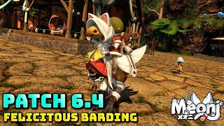 FFXIV Felicitous Chocobo Barding [upl. by Delbert]