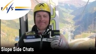 Gondola chat with Ivica Kostelic [upl. by Adaven]