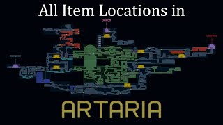 Metroid Dread  Artaria All Items [upl. by Barnaby]