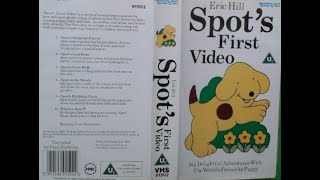 Spots First Video 1988 UK VHS [upl. by Archie]