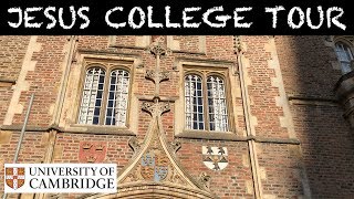 JESUS COLLEGE CAMBRIDGE  UNIVERSITY TOUR [upl. by Copeland]