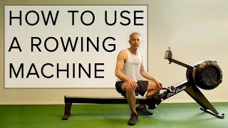 How To Use A Rowing Machine PROPERLY  Beginners Guide [upl. by Correna]