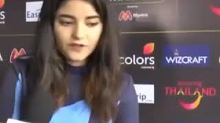 Zaira wasim Interview Thailand 2018 [upl. by Courtenay]