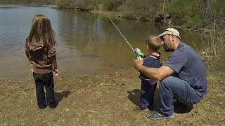 KIDS FISHING  A FEW TIPS amp TRICKS [upl. by Eitteb87]